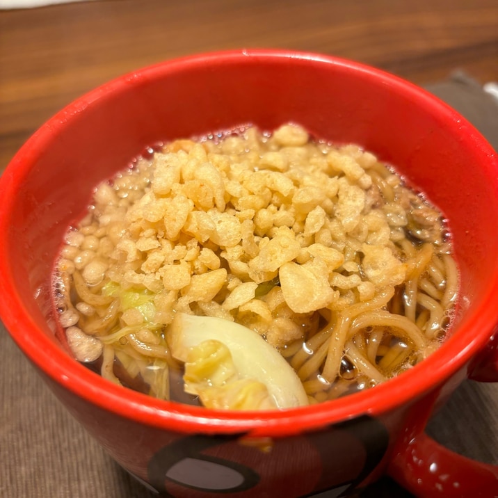 青森名物　黒石つゆ焼きそば